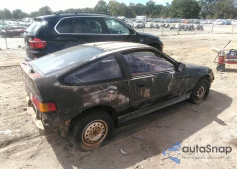 1990 Honda Civic Crx Dx z USA, uszkodzony, nr VIN JHMED8356LS018932